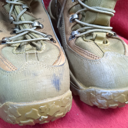 Wellco brown military hiking combat boots size 8.5 used (FA20-enu25)