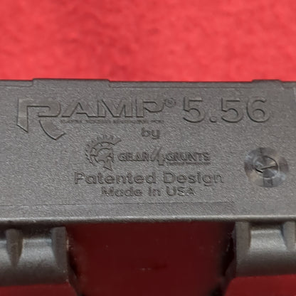 Ramp-e 556/223 flat black magazine holder excellent condition (FB18-enu48)