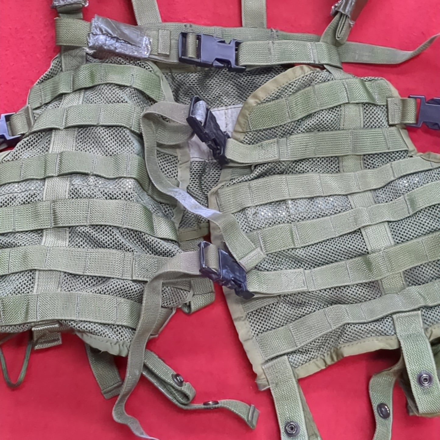 Tactical load bearing medic vest TLBV woodland used (LB4-EB06-enu49)