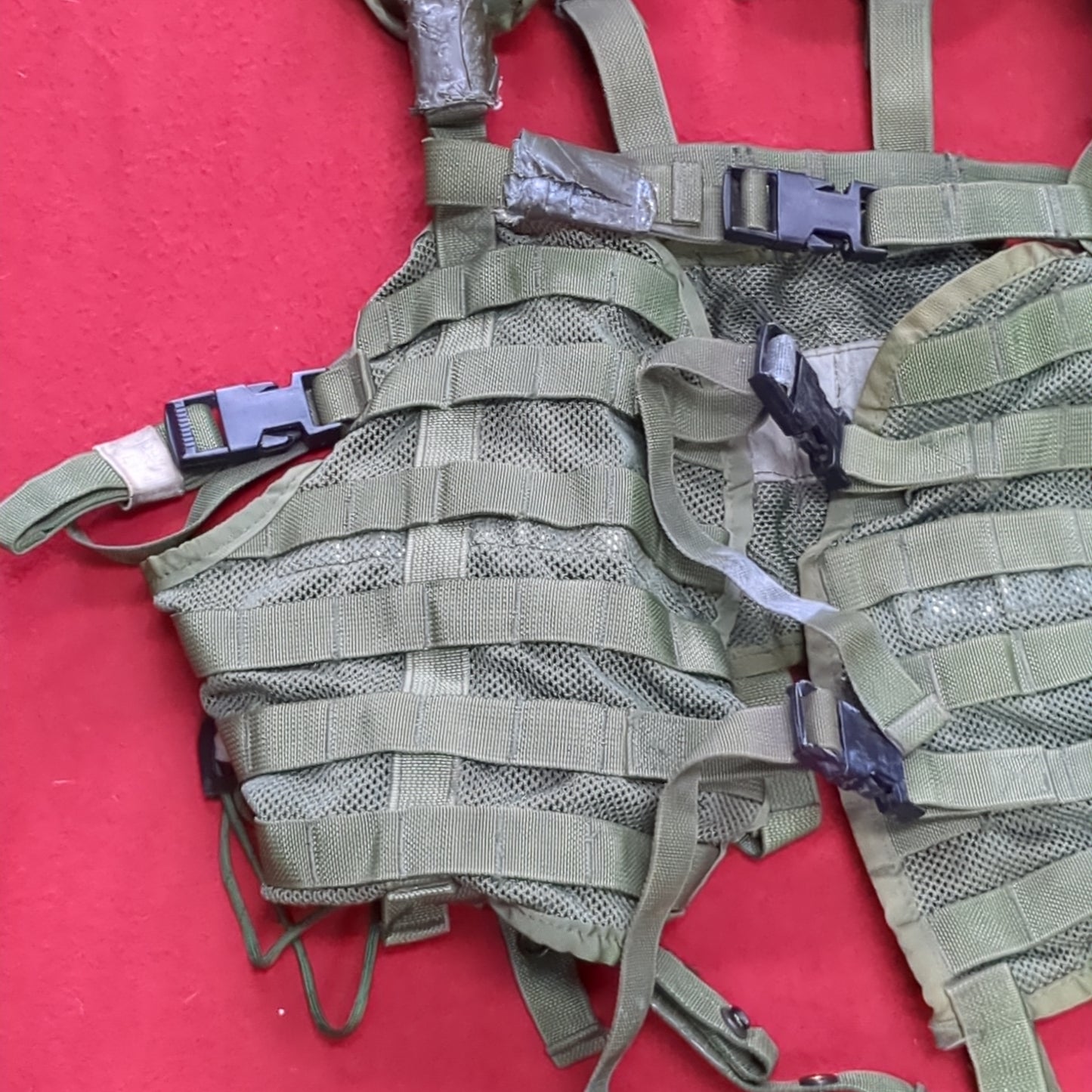 Tactical load bearing medic vest TLBV woodland used (LB4-EB06-enu49)