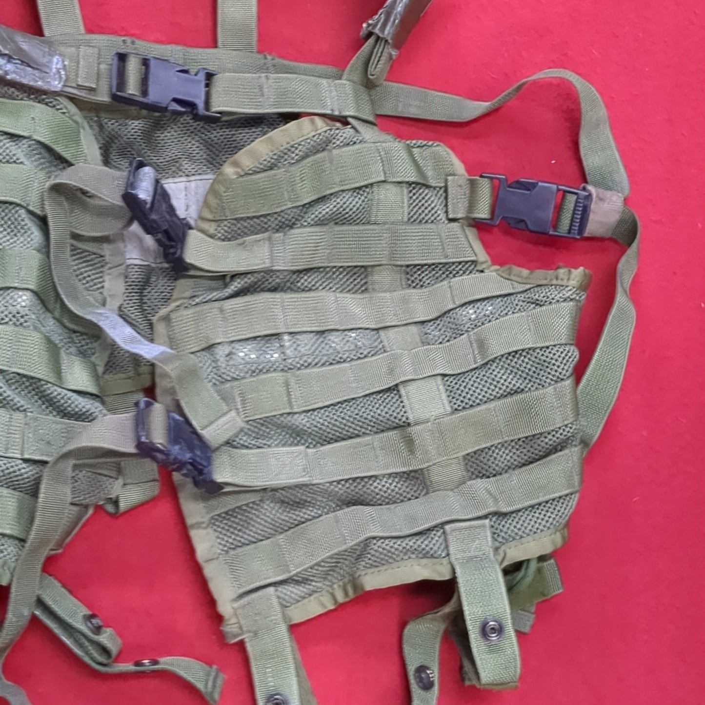 Tactical load bearing medic vest TLBV woodland used (LB4-EB06-enu49)