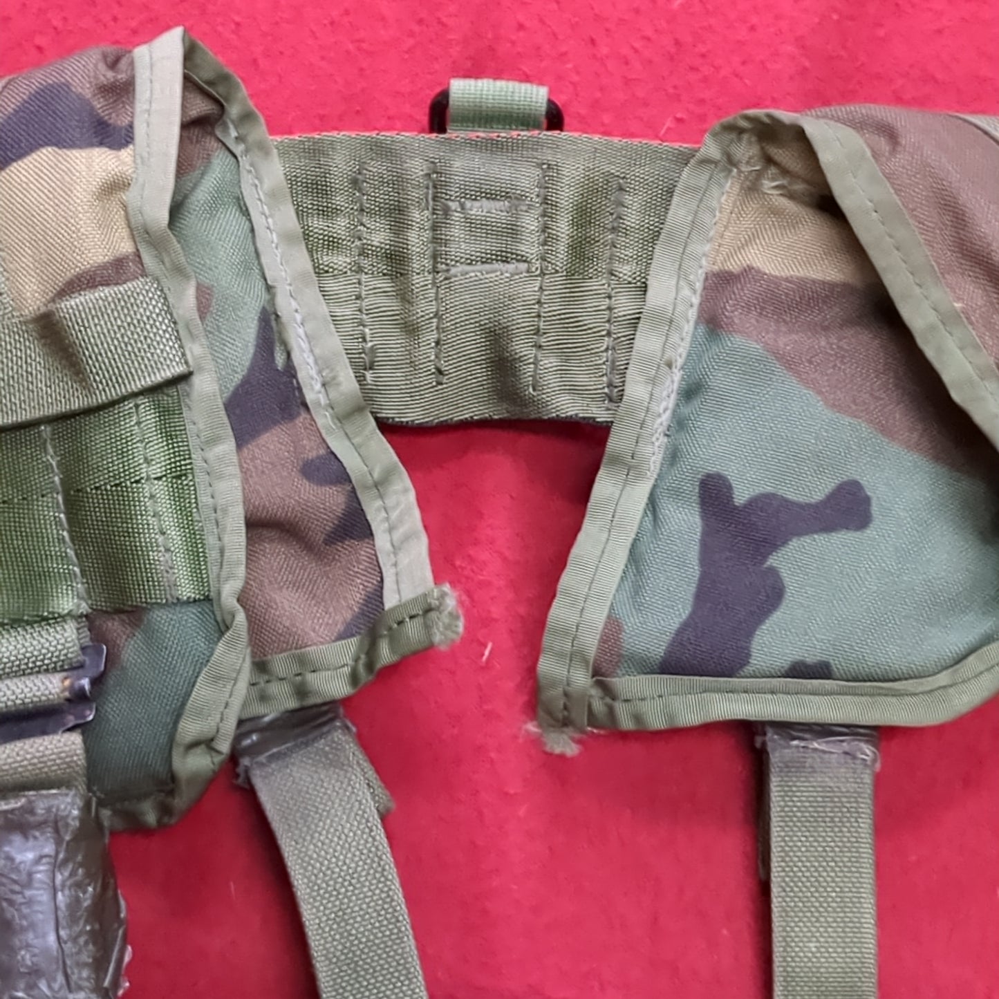 Tactical load bearing medic vest TLBV woodland used (LB4-EB06-enu49)
