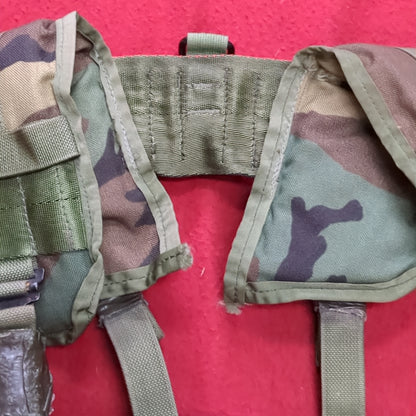 Tactical load bearing medic vest TLBV woodland used (LB4-EB06-enu49)