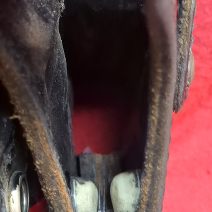Don hume h746 sh no. 43-4 1/4 black leather holster Used (31cr- ca6-enu53)