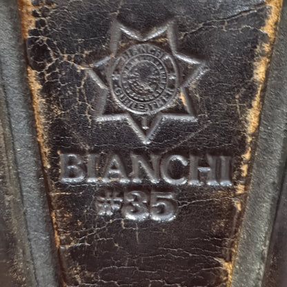 Bianchi #36 black Handcuff Case used (31cr- ca6-enu54)