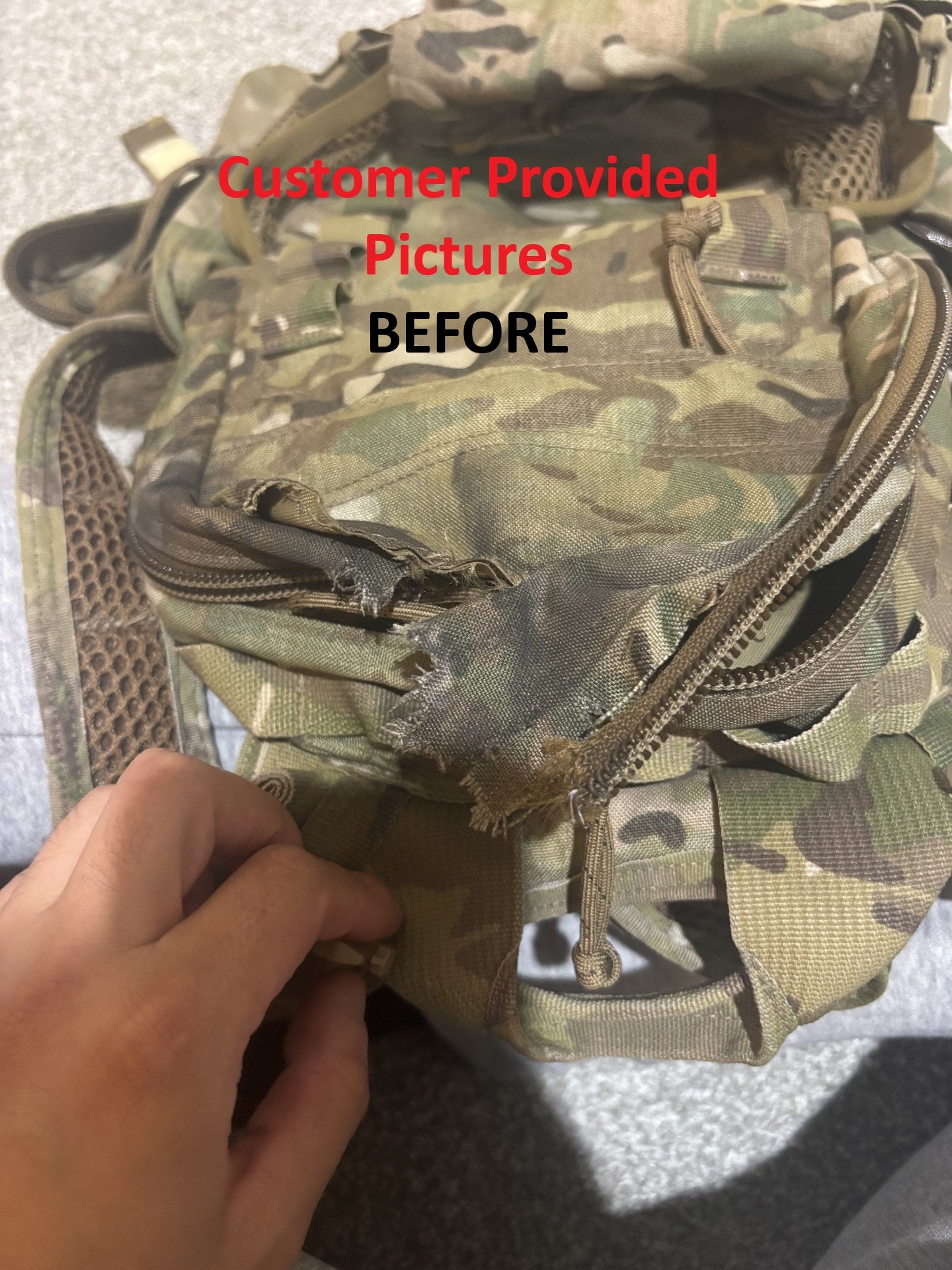 GUSTAVO - Custom Repair Eagle Industries Beavertail Pack