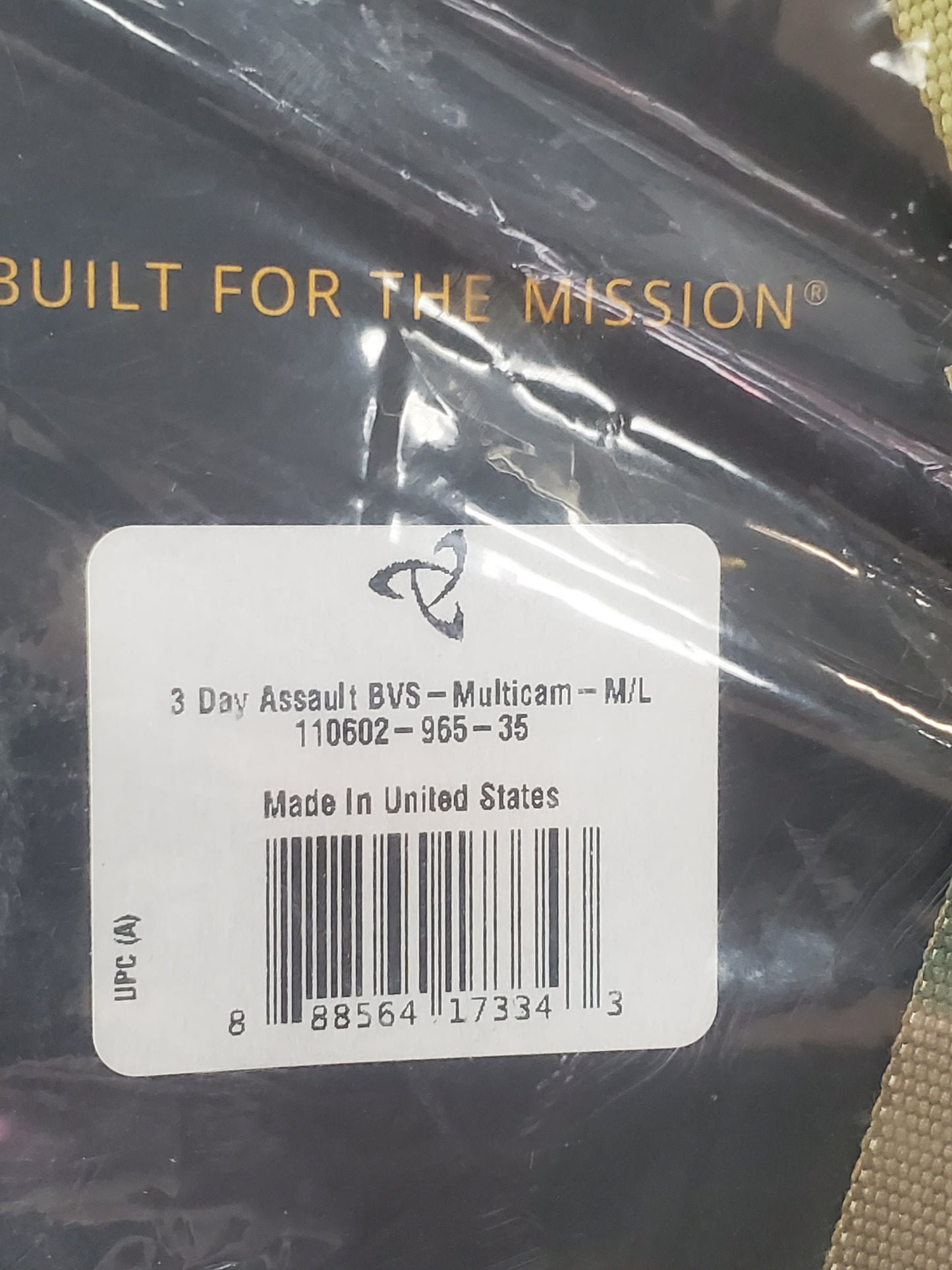 NEW - Mystery Ranch 3 Day Assault BVS Pack Backpack Multicam OCP (ec09-25jan25)