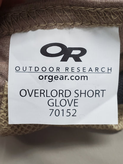 NOS Outdoor Research Overlord Short Gloves, X-Large Tan (da02-25jan19)