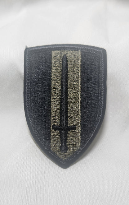 US Army Vietnam Patch Sew on Patch Subdued OD Black (WSA08-Vietnam)