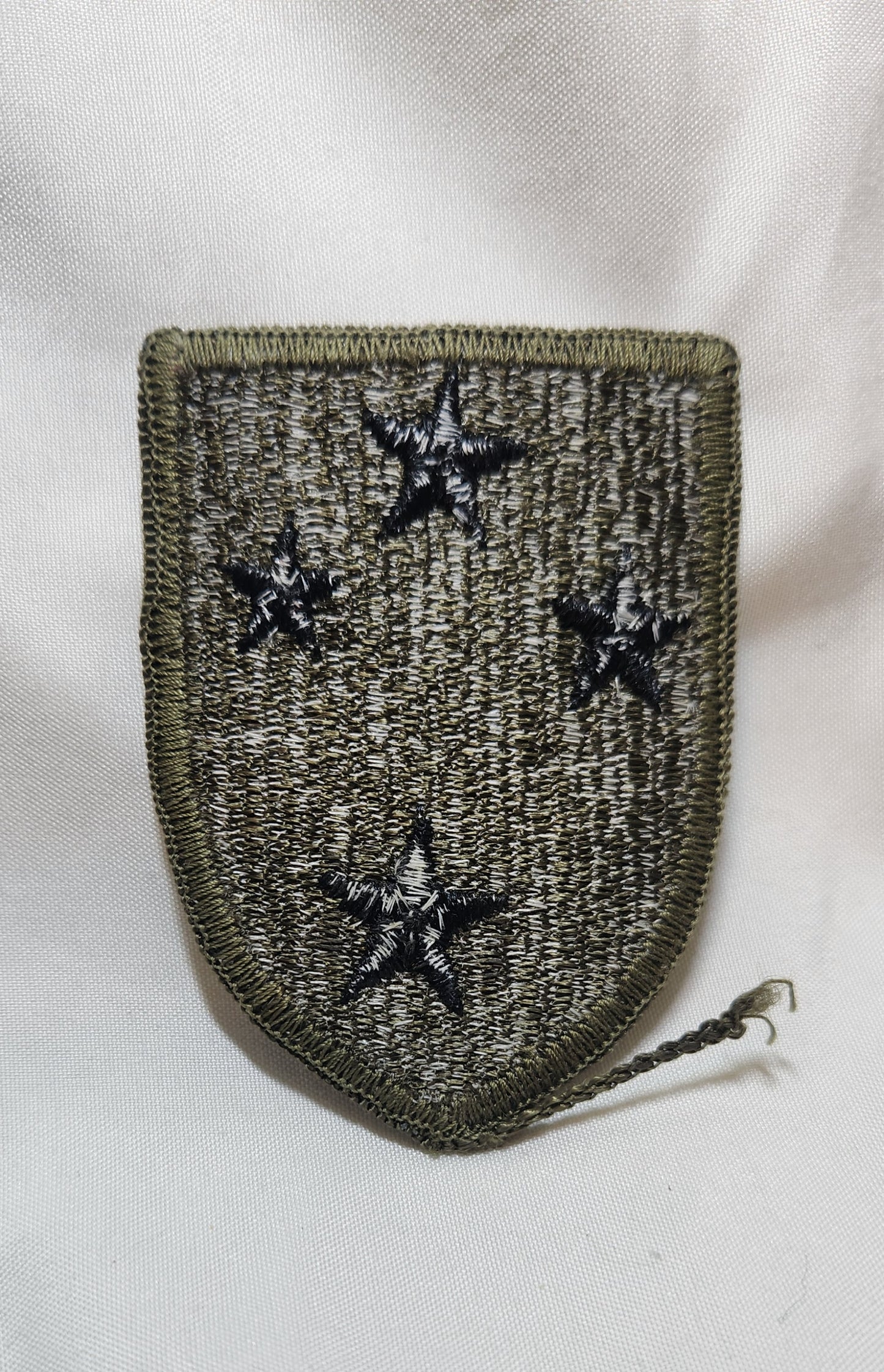 US Army 23rd Infantry Division  Patch Sew on Patch Subdued OD Black (WSA08-23rd)