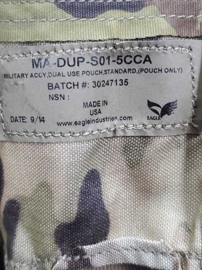 Set of 2 - Multicam OCP Eagle Industries Accy Dual Use Pouch MA-DUP-S01-5CCA (ca13-25jan42)