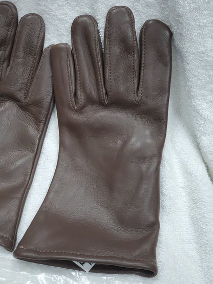 LARGE US Army AGSU Brown Dress Gloves (cb02-25feb03)