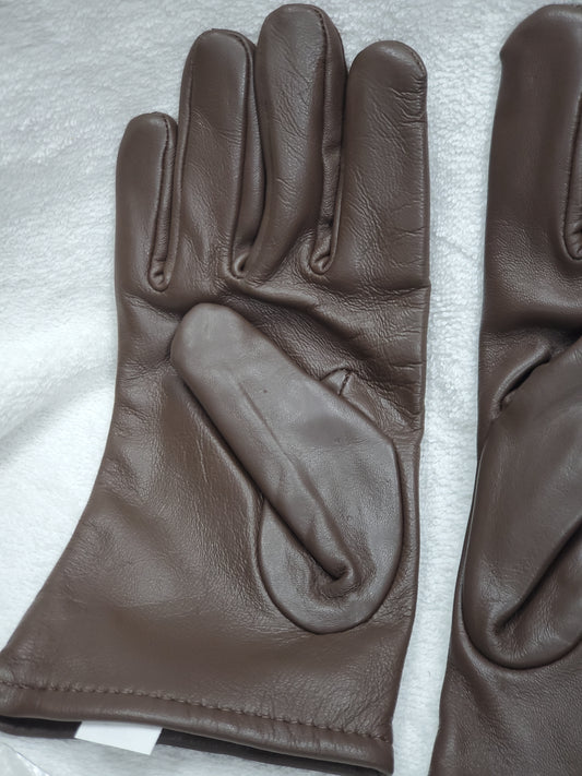 Medium US Army AGSU Brown Dress Gloves(DA5-25OCT13)