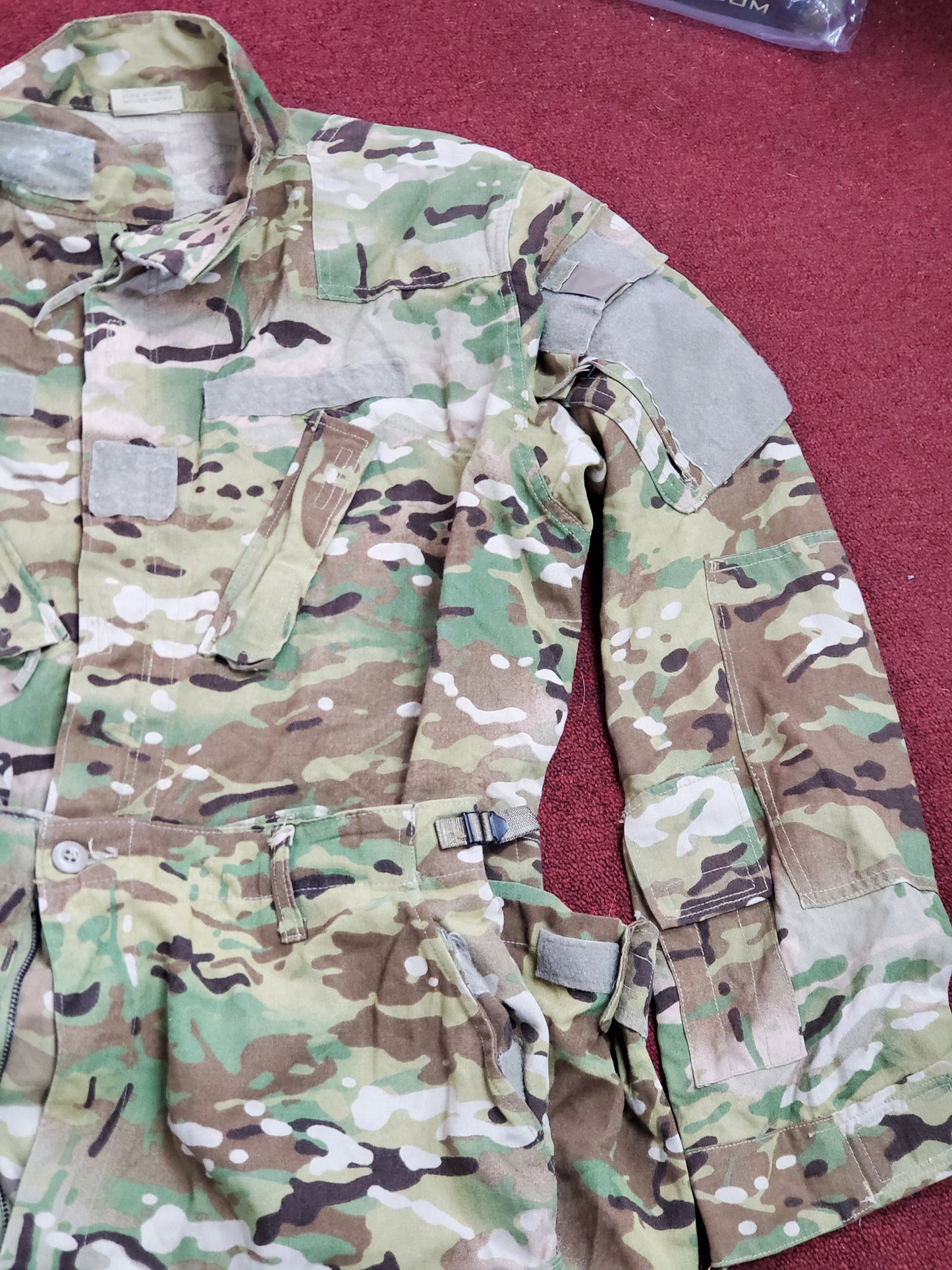 Set of Large Regular Uniforms Aircrew Combat Top Bottom OCP Multicam (ca13-25feb18)