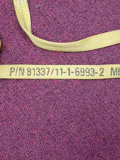 Military T-10 D Parachute 5′ Ft 9″ Static Line Extension NO Hardware (ca13-25feb25)