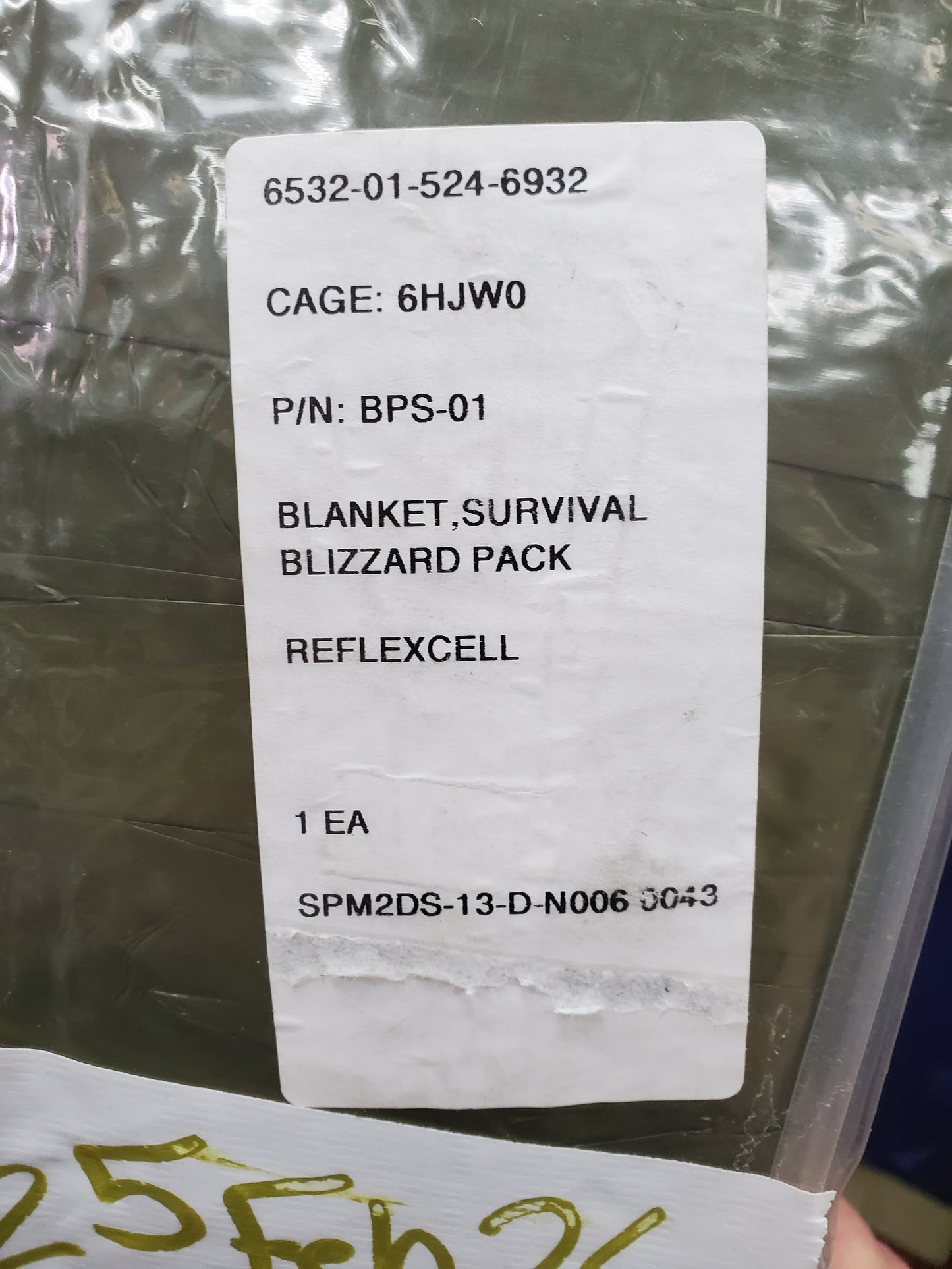 Unopened - Blizzard Survival Blanket Insulating Active Warming System (cb06-25feb26)