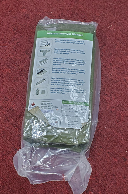 Unopened - Blizzard Survival Blanket Insulating Active Warming System (cb06-25feb26)