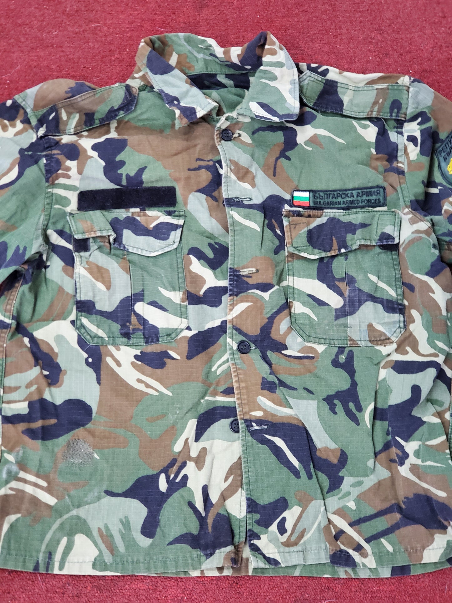 Set of Bulgarian Armed Forces Uniform Top Pants (cb06-25feb28)