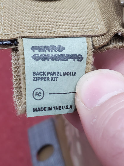 Ferro Concepts Back Panel, Water w Molle Zipper Kit OCP Multicam (cb06-25feb27)