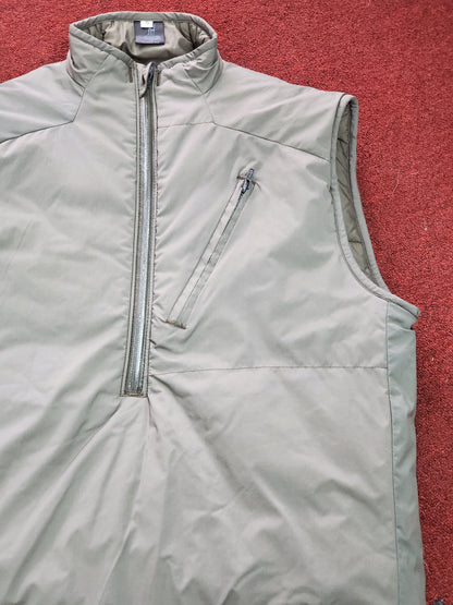 New SMALL Level 7 Quarter Zip Pull-Over Insulated Vest Halys Sekri  L7 (ca13-25feb42)