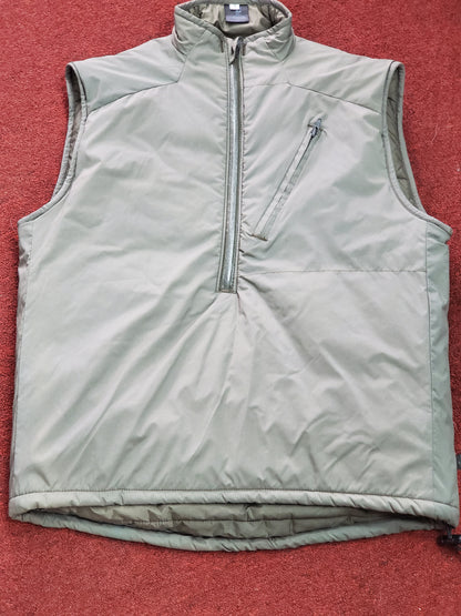 New SMALL Level 7 Quarter Zip Pull-Over Insulated Vest Halys Sekri  L7 (ca13-25feb42)