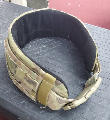 Medium Crye Precision AVS Low Profile Padded Belt Molle Multicam Good Condition (ca15-25feb43)