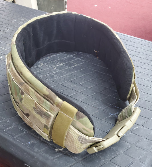 Medium Crye Precision AVS Low Profile Padded Belt Molle Multicam Good Condition (ca15-25feb43)