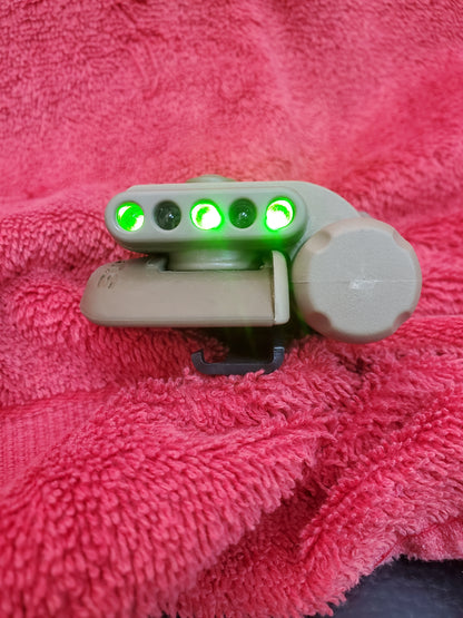 SureFire HL1 Helmet Light Green/Infrared IR w Mount Used (25feb45)