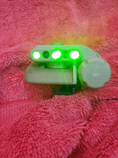 SureFire HL1 Helmet Light Green/Infrared IR w Mount Used (25feb45)