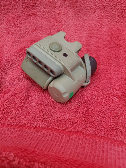 SureFire HL1 Helmet Light Green/Infrared IR w Mount Used (25feb45)