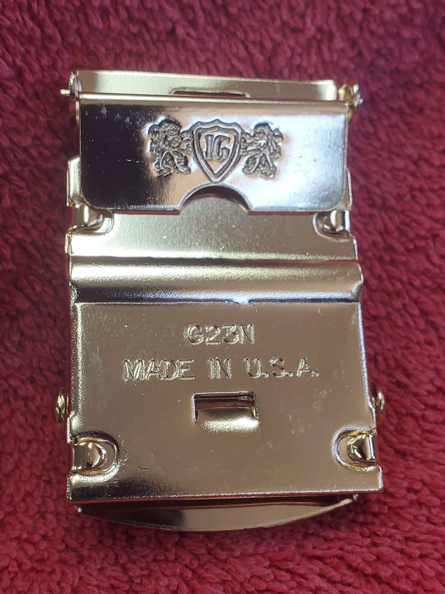 Brass Buckle for Trouser Dress Belt US Army US Navy (DA11-25mar02)