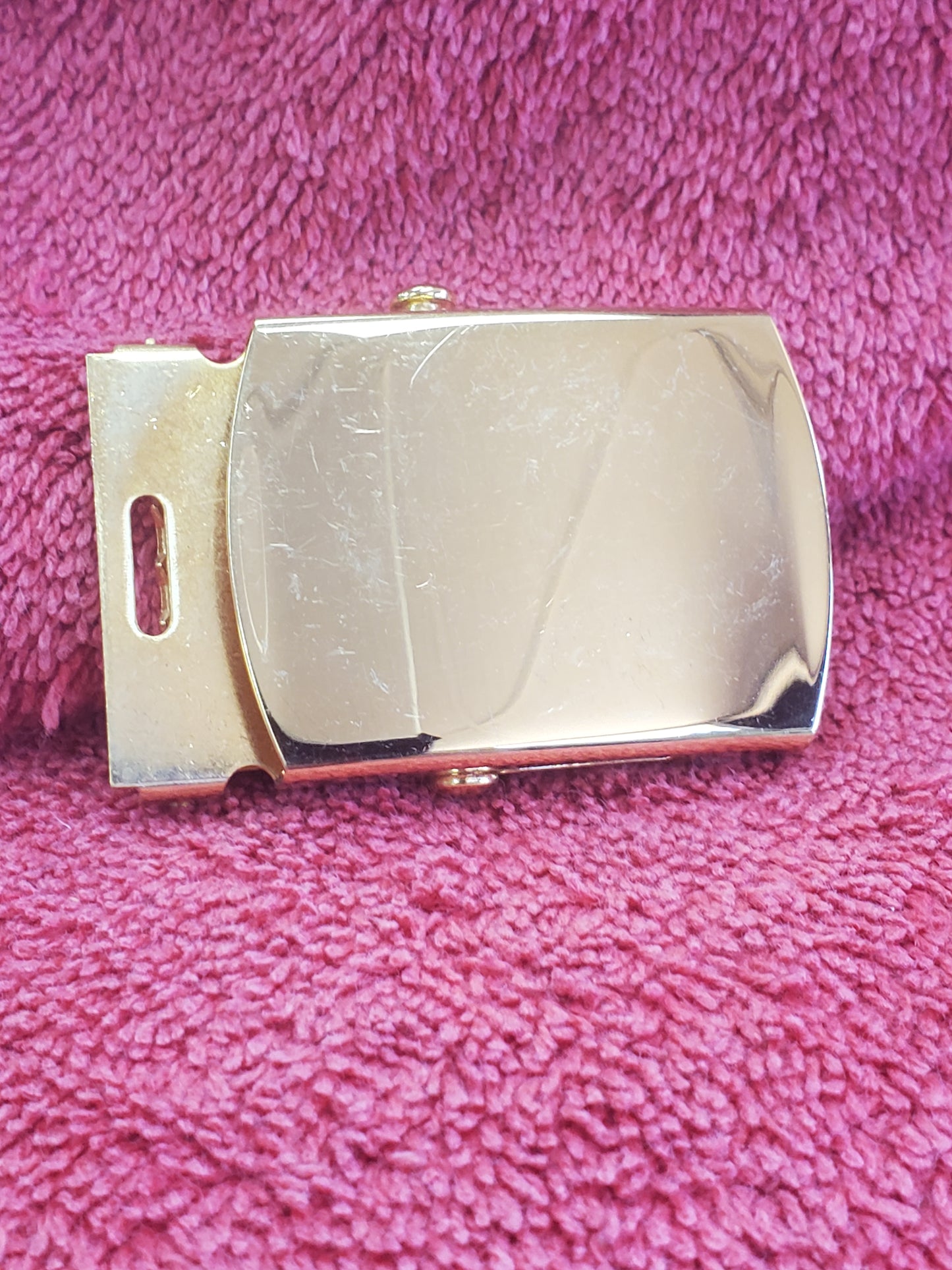 Brass Buckle for Trouser Dress Belt US Army US Navy (DA11-25mar04)