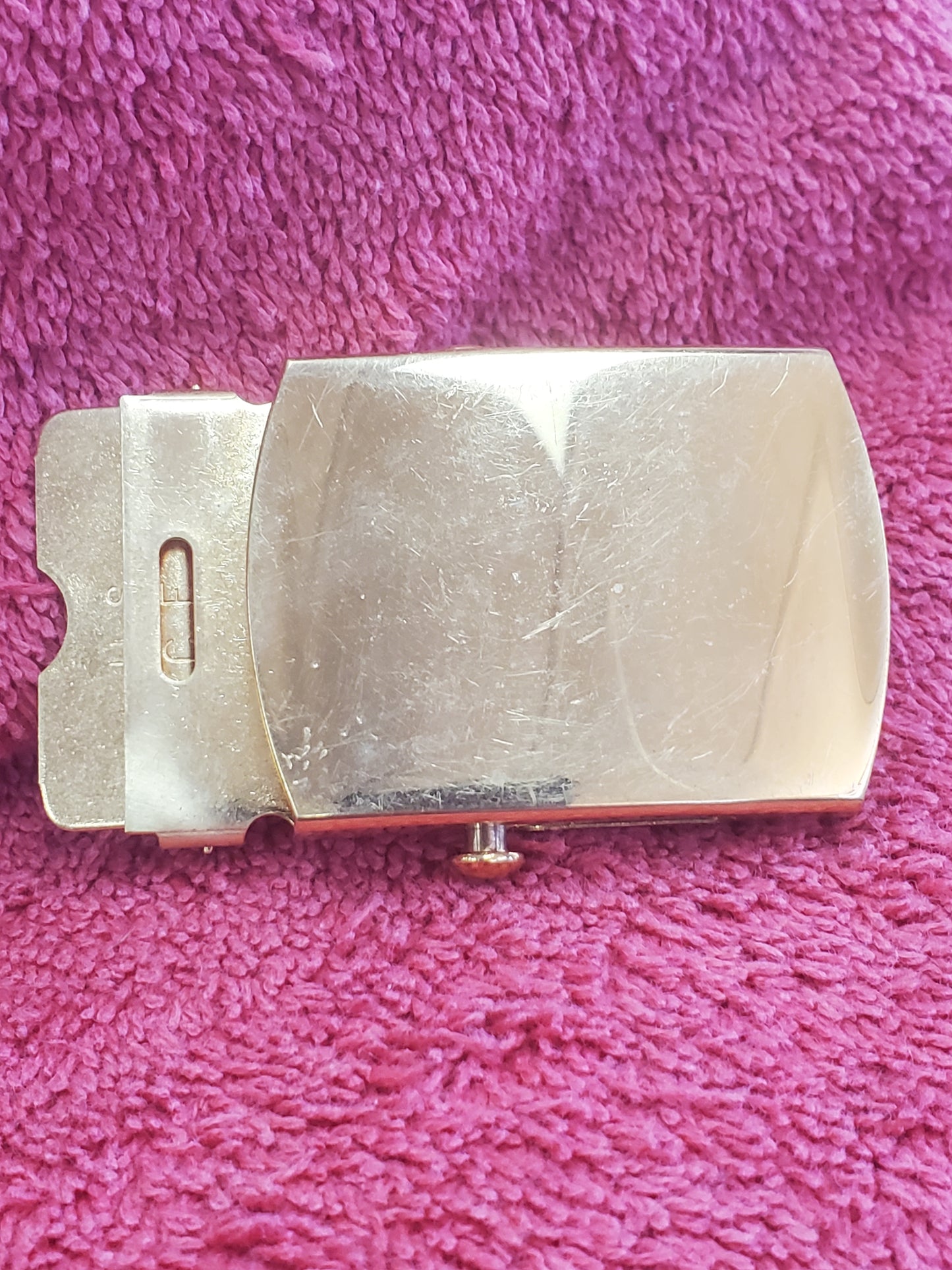 Brass Buckle for Trouser Dress Belt US Army US Navy (DA11-25mar05)