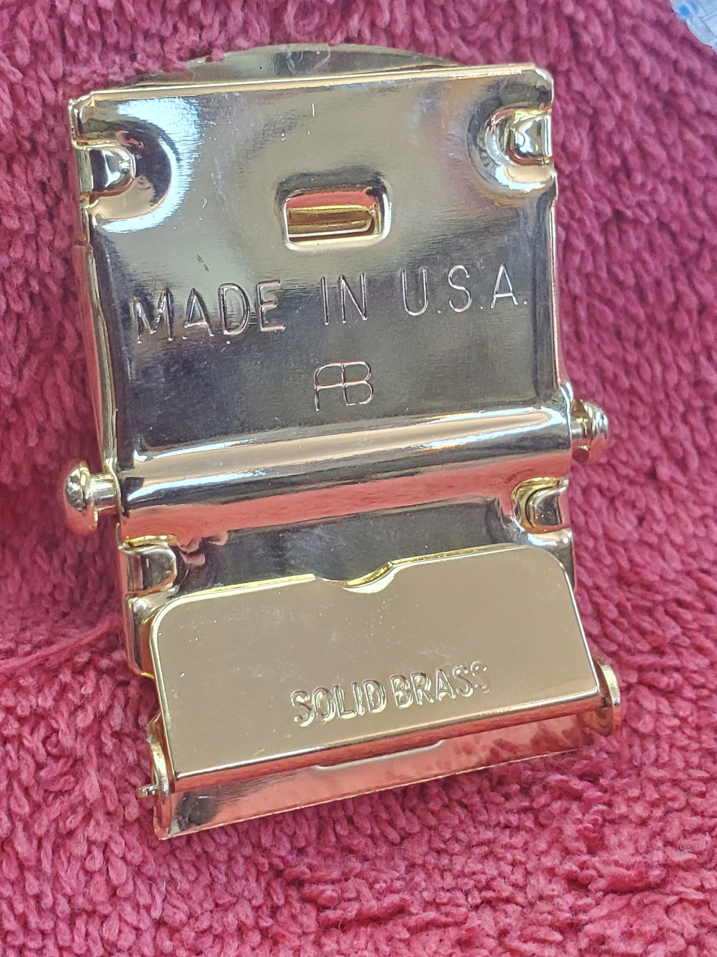 Brass Buckle for Trouser Dress Belt US Army US Navy (DA11-25mar06)