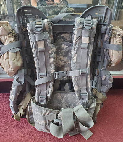 "SFAS Ready" ACU Large Molle II Ruck w/ The Gibson Mod w/o Name Tape & Cat Eyes (bundle)
