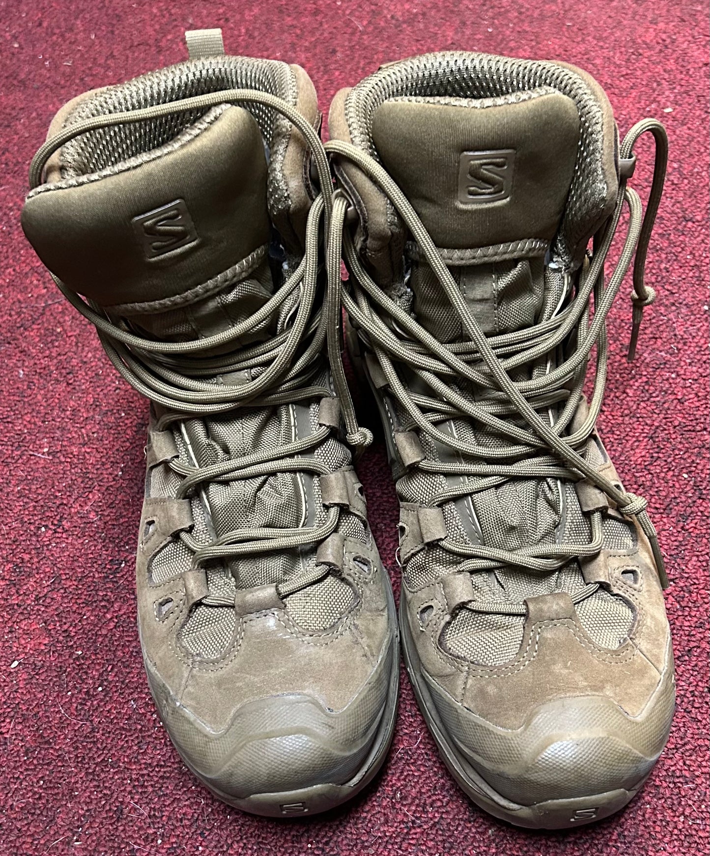 US Army 9.5 M 10.5 WM Solomon Quest 4D Coyote Goretex Forces (26Jul31)