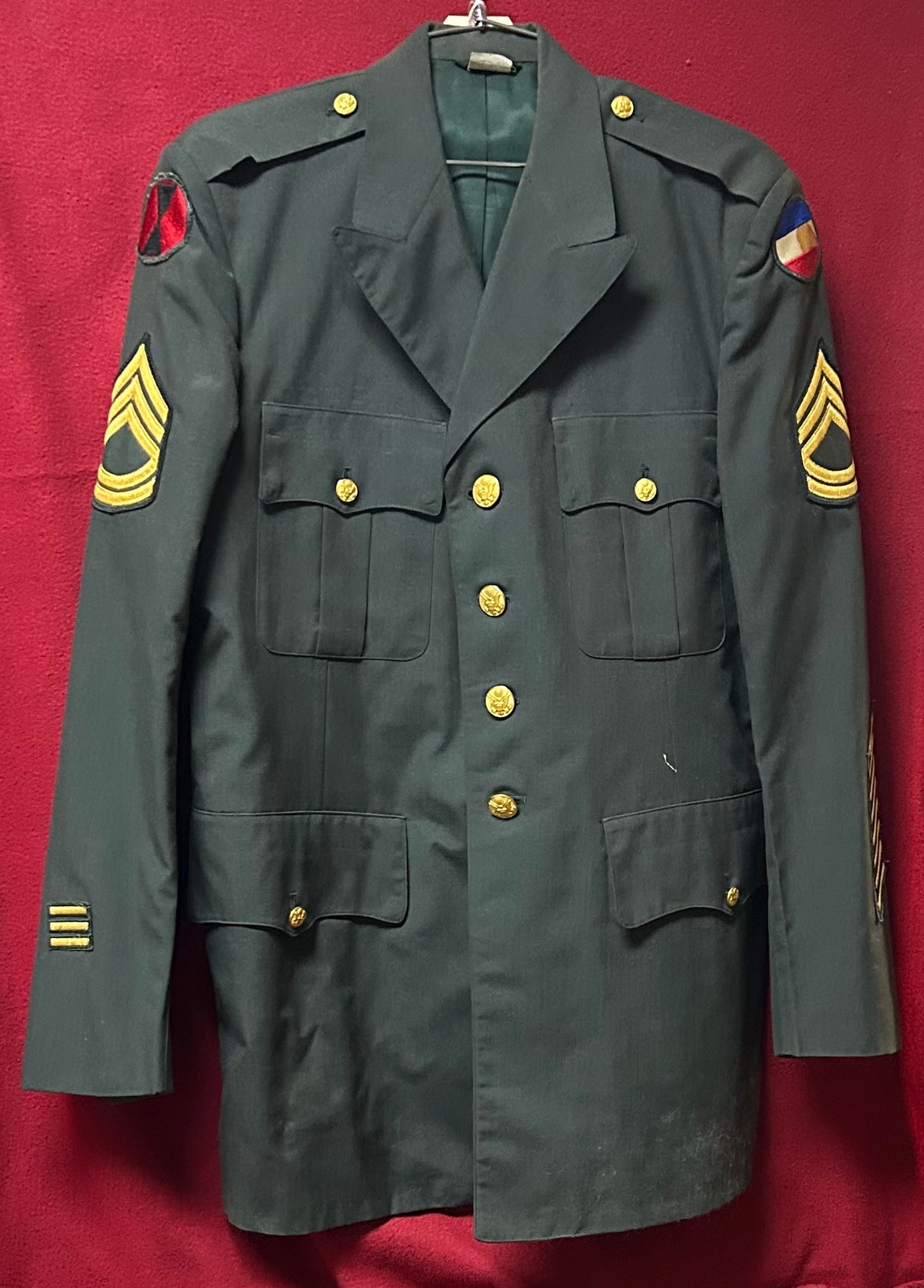 Vintage US Army Uniform Jacket 43L (FB2-26Feb49)