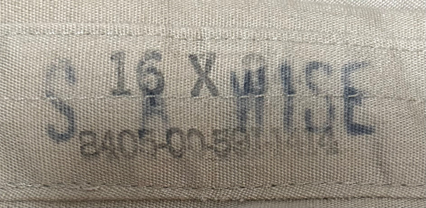 USMC Khaki Mens Long Sleeves Button Down 16x34 (CA02-26Feb17)
