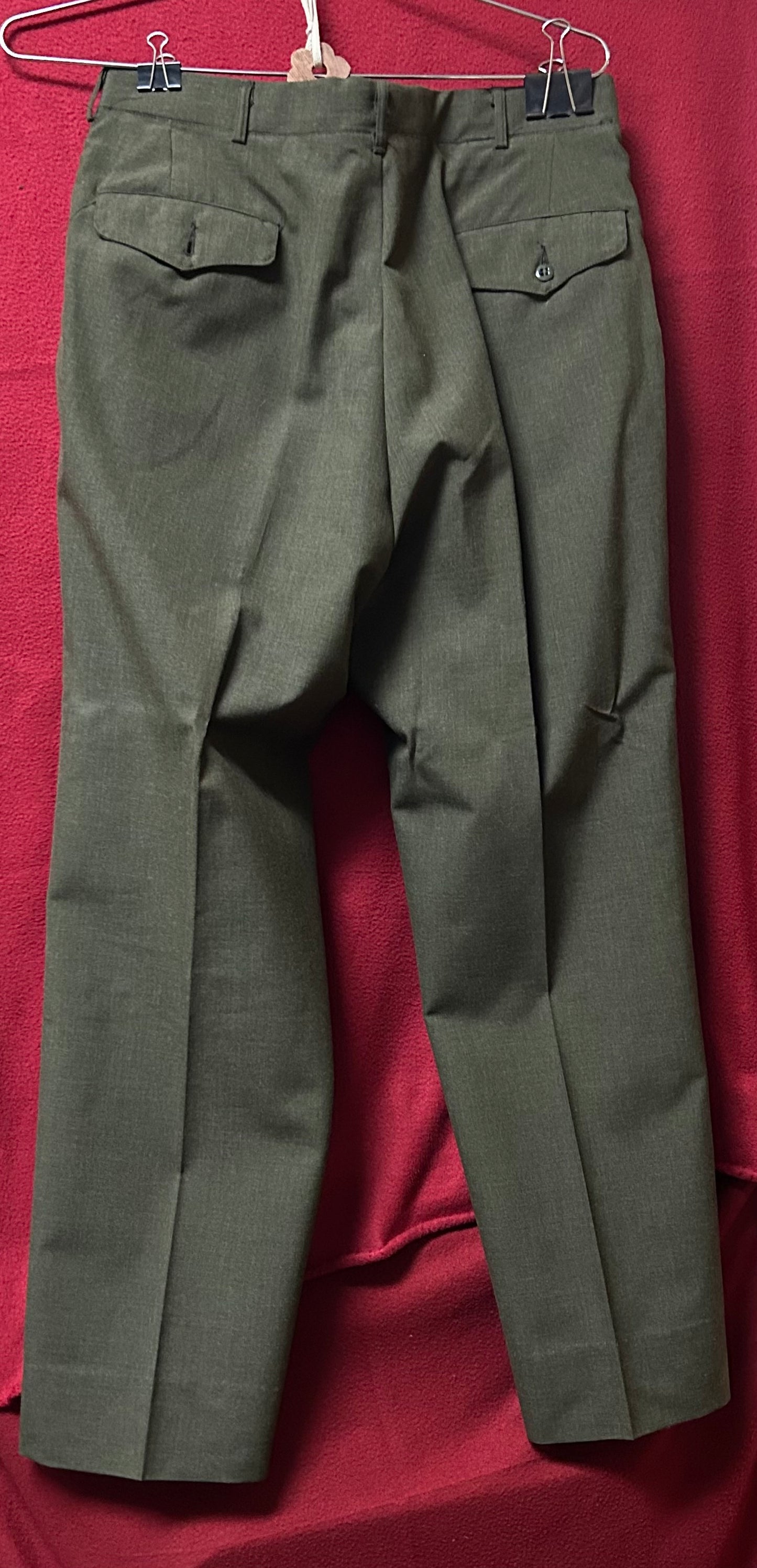 USMC Service Alpha/Charlie Men's, Tropical Trousers 34R (FA15-26Feb27)