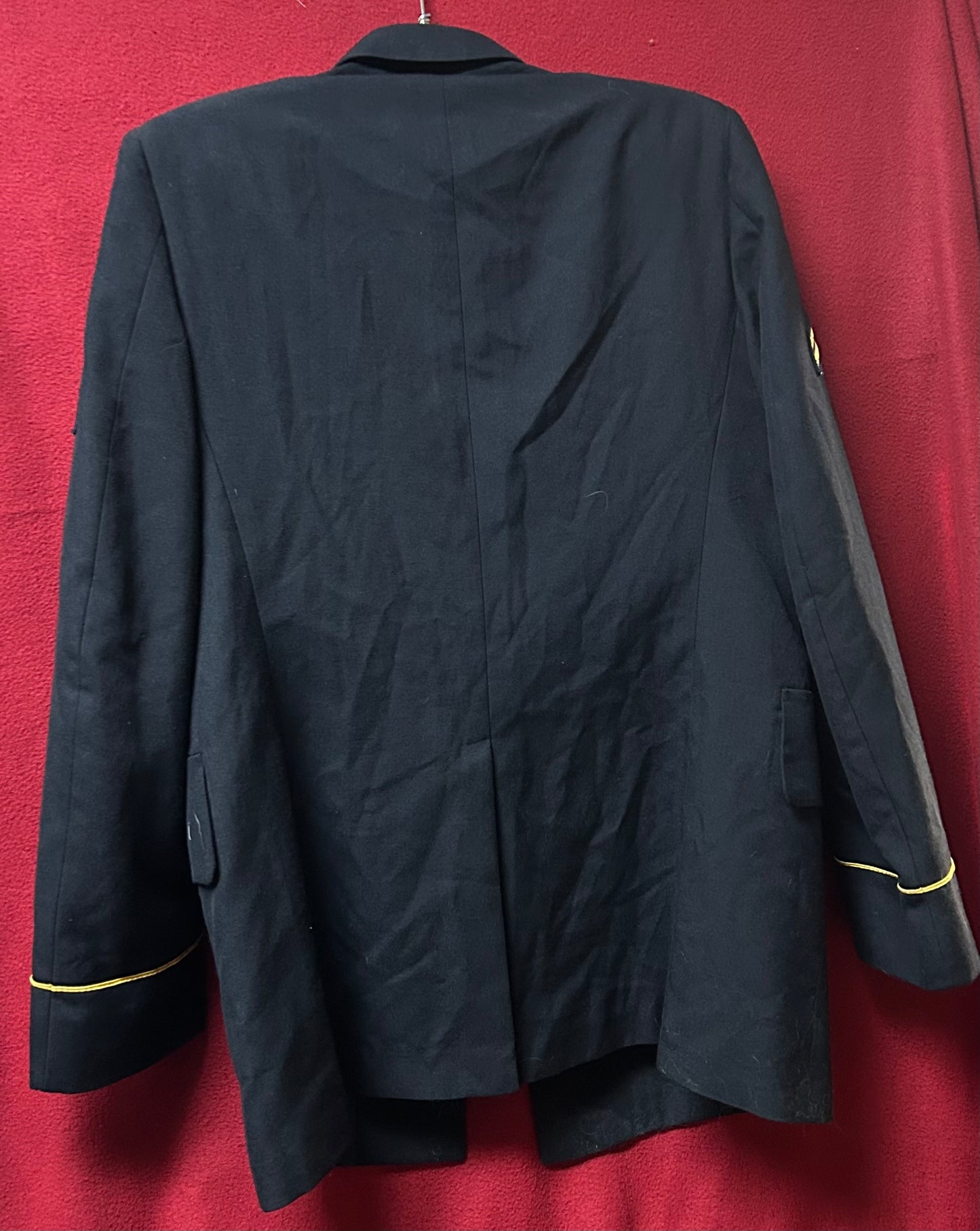 US Army Coat Men's Polyester Wool, Army Blue 450 (FB2-26Feb29)