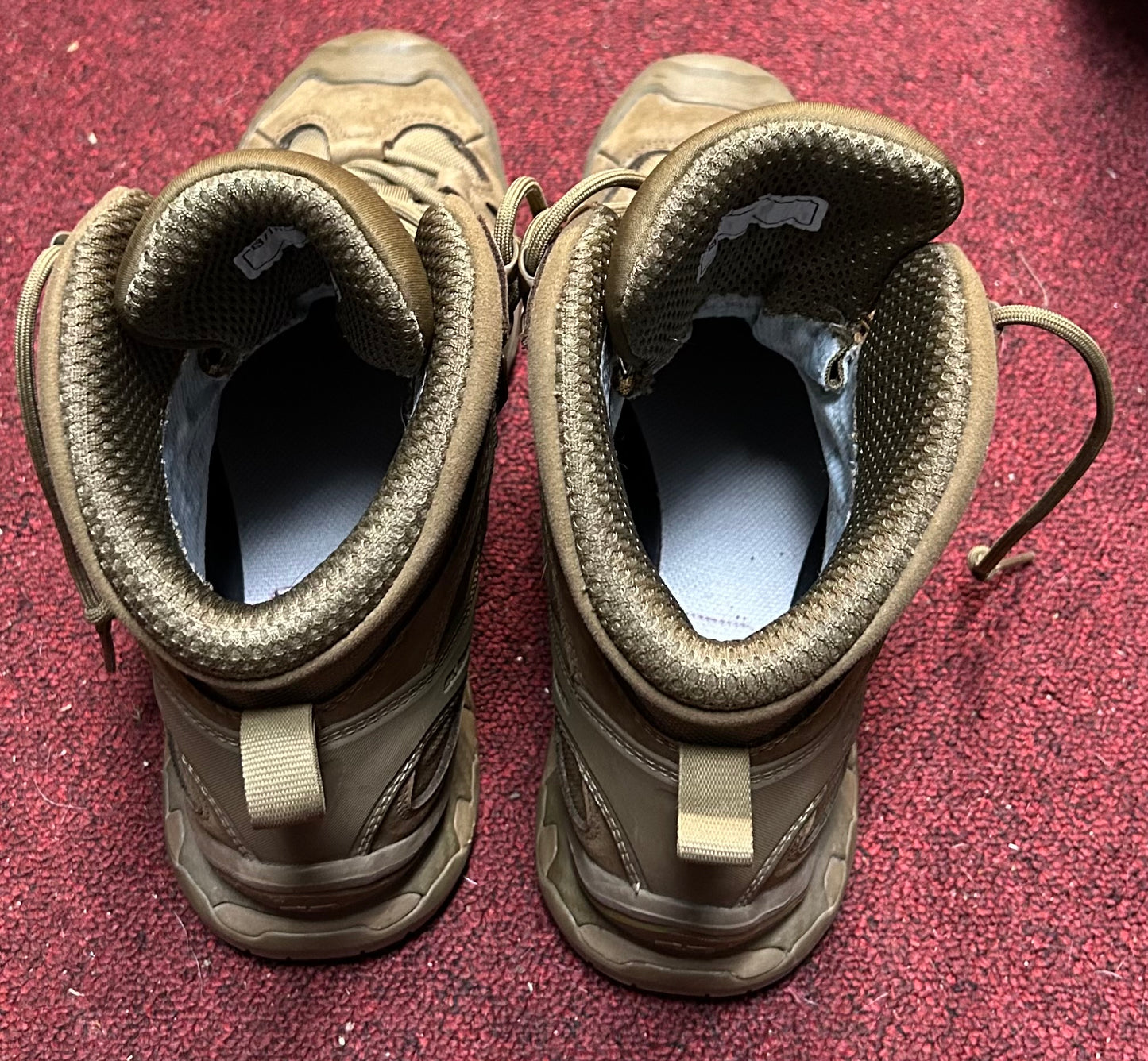 US Army 9.5 M 10.5 WM Solomon Quest 4D Coyote Goretex Forces (26Jul31)