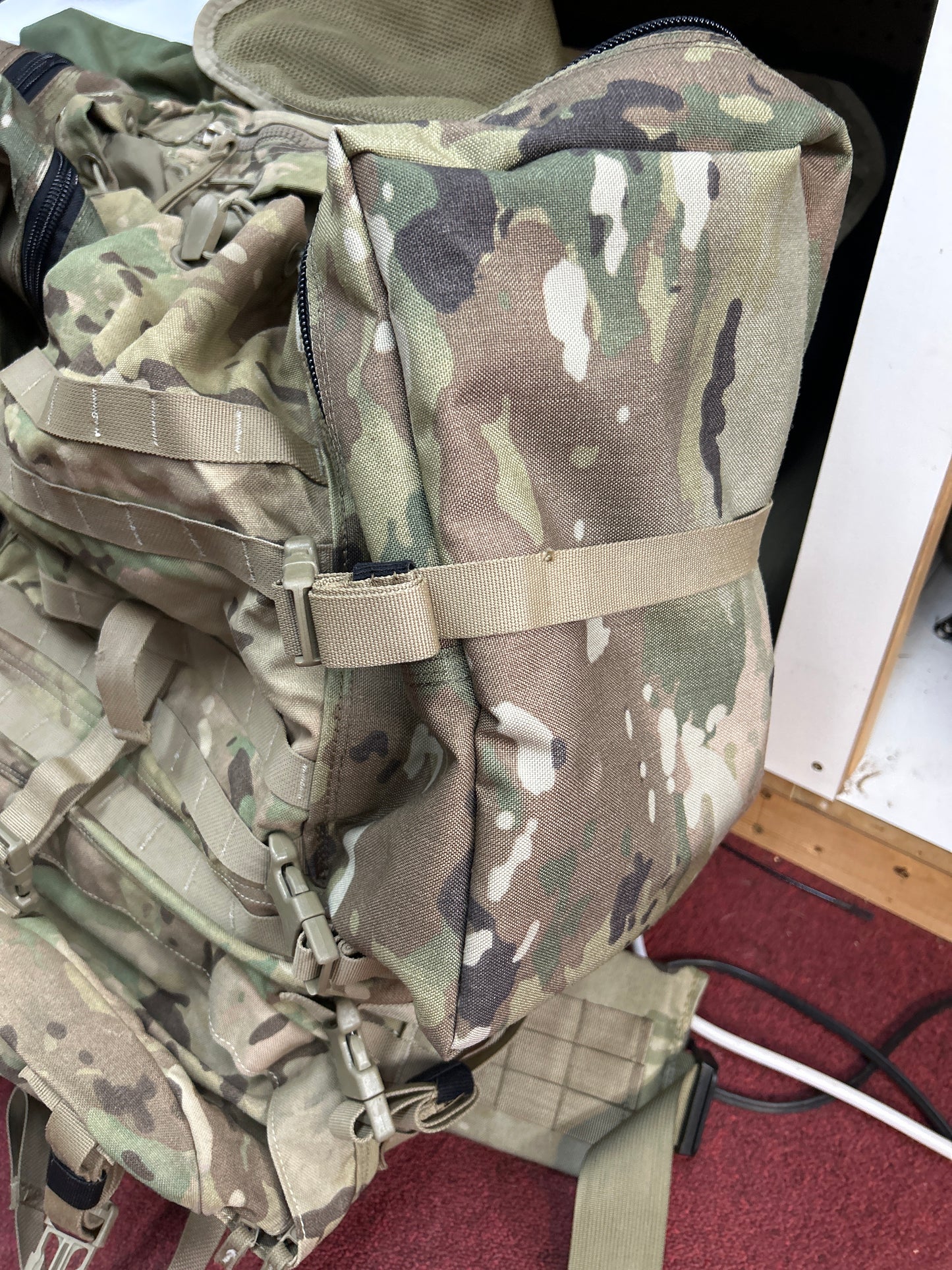 CUSTOM Molle Conversion Large Molle II Ruck Malice Pack T-3 Frame, Shoulder Kidney COMPLETE LC-3 (lc3)