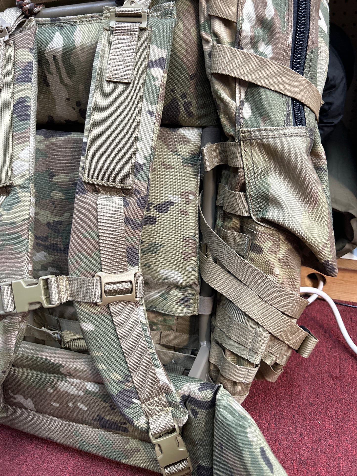 CUSTOM Molle Conversion Large Molle II Ruck Malice Pack T-3 Frame, Shoulder Kidney COMPLETE LC-3 (lc3)