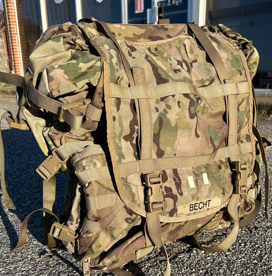 BECHT - CUSTOM Molle Conversion Large Ruck Alice Malice Pack Frame Shoulder Kidney COMPLETE