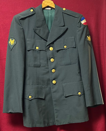 Vintage US Army Uniform Jacket 34 Short (FB2-26Feb47)