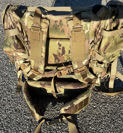 PROUT - CUSTOM Molle Conversion Large Ruck Alice Malice Pack Frame Shoulder Kidney COMPLETE