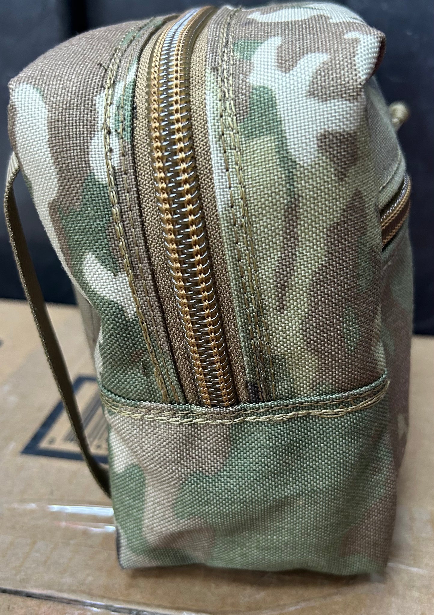Pirate 6x9x4 Double Zipper Molle Pouch General Purpose Admin Medic OCP Multicam (v1-Pirate)