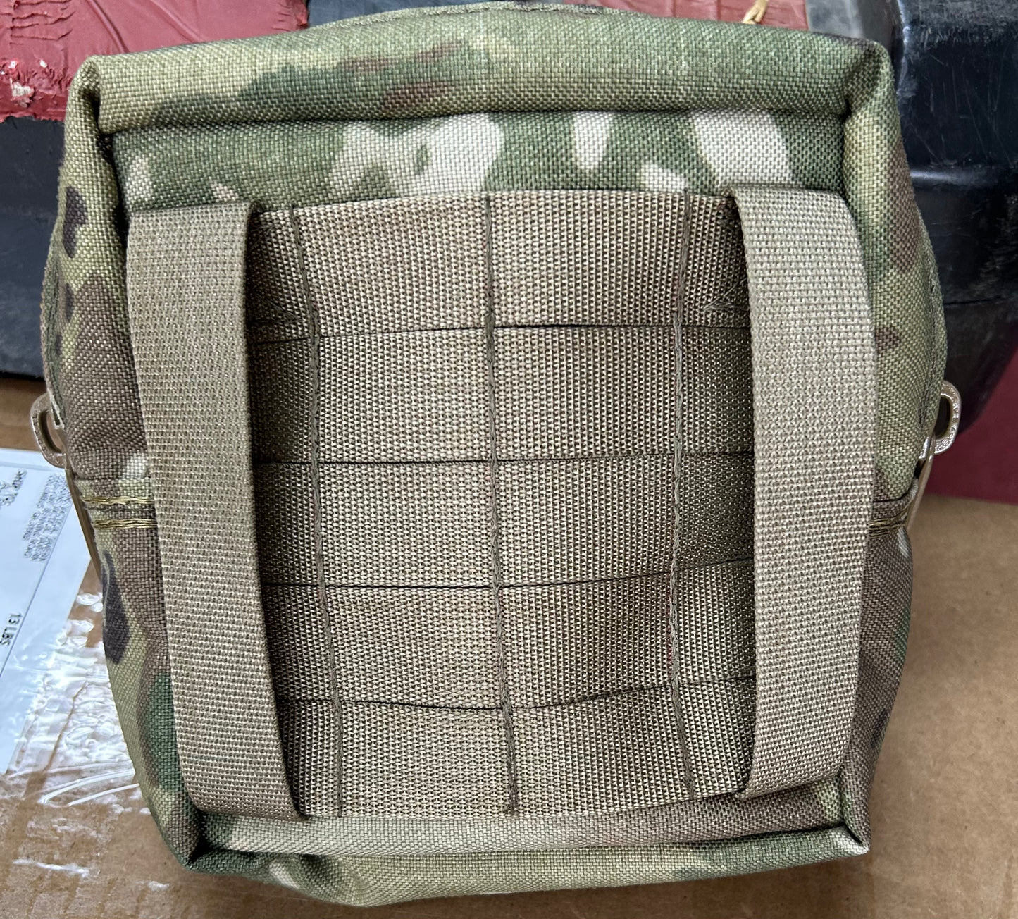 Pirate 6x6x3 Double Zipper Molle Pouch General Purpose Admin OCP Multicam (v1-Pirate)
