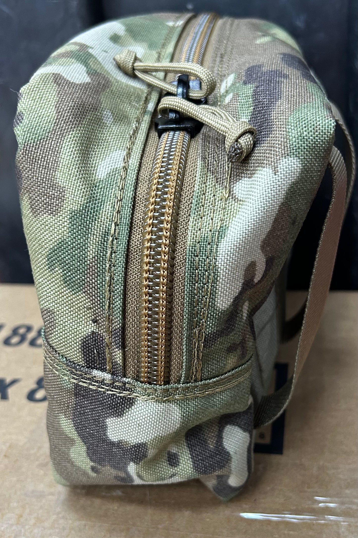 Pirate 6x9x4 Double Zipper Molle Pouch General Purpose Admin Medic OCP Multicam (v1-Pirate)