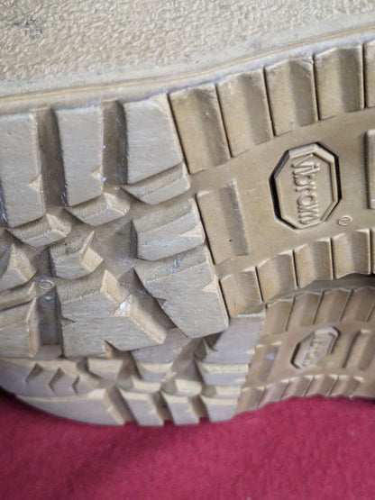 US army altima 6xw xtra wide combat boots 499 tan used (061508)